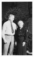 Arthur G. Geren with his mother, Adenia (Wilson) Geren (ca. 1940)