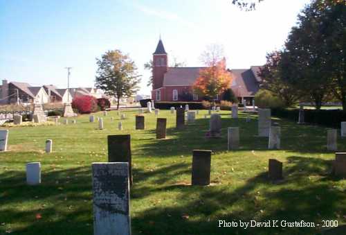 Sandy Corners Cemetery, Rings & Avery Roads, Washington Twp, Franklin County, OH
