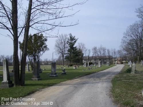 Flint Road (AKA Gardener) Cemetery, Worthington, Sharon Twp., Franklin County, OH