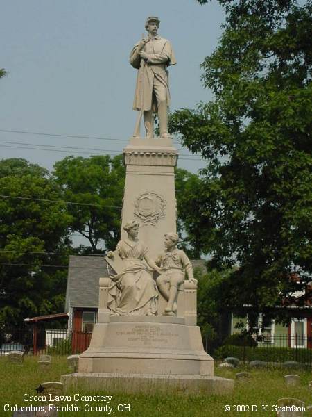 Soldiers & Sailors Monument, Green Lawn Cemetery, Columbus, Franklin County, OH