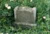 John & Sarah Hart gravestone at Hart Cemetery, 1989