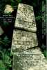 Moses & Elizabeth Hart and their daughter Mayr gravestone. 1989