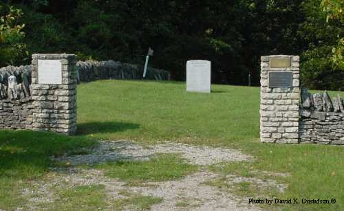 Entrance, Indian Run Cemetery,  Dublin, Washington Twp, Franklin County, OH