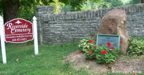 Riverside Cemetery, Mifflin Township, Franklin County, Ohio