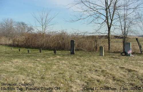 Stevenson Cemetery, Madison Township, Franklin County, OH