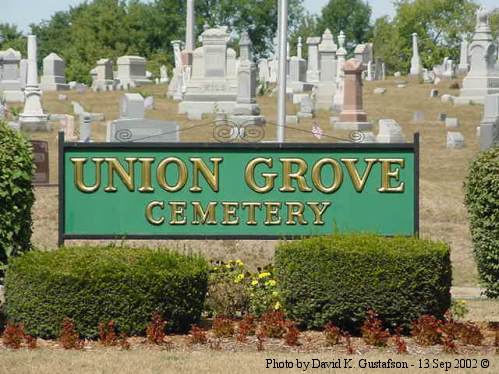 Union Grove Cemetery, Canal Winchester, Franklin County, OH