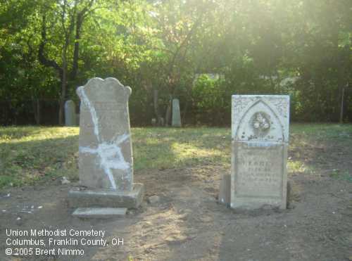 Union Methodist Cemetery, Columbus, Franklin County, OH