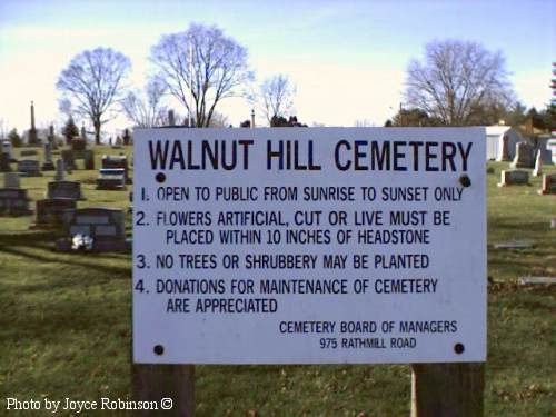 Walnut Hill Methodist Cemetery, Hamilton Twp., Franklin County, OH
