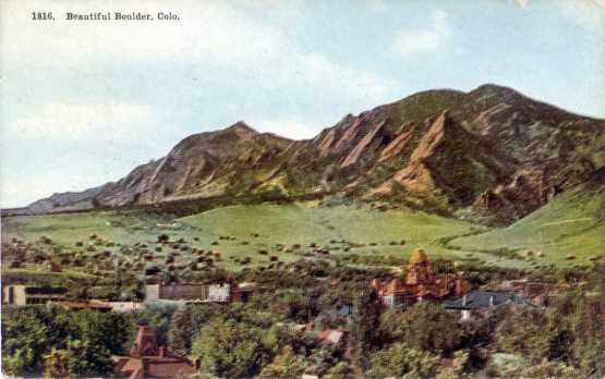 1816.  Beautiful Boulder, Colo.