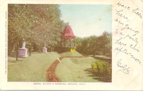 Scene, Elitch's Gardens, Denver, CO (pre-1907)