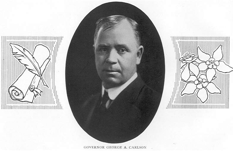 Governor George A. Carlson (1915)