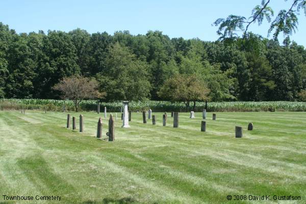 Townhouse (Berlin Township House) Cemetery, 1825-1880
