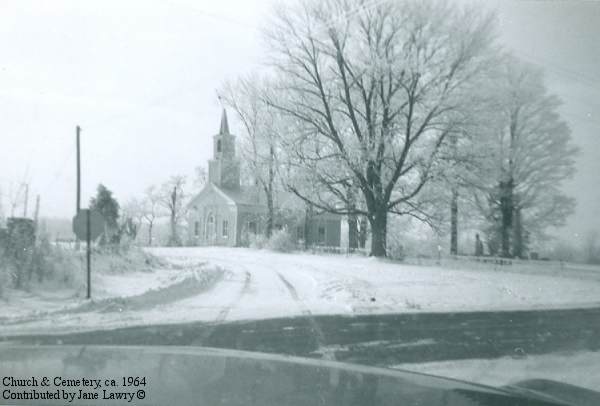 Blue Church Cemetery, Delaware County, OH - ca. 1964