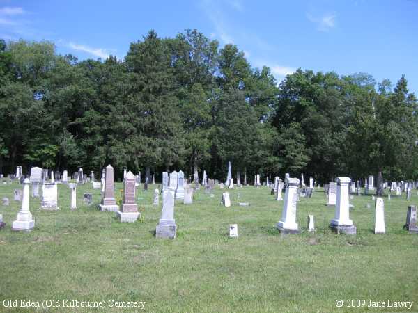 Old Eden Cemetery (Old Kilbourne Cemetery), Kilbourne, Delaware, Ohio