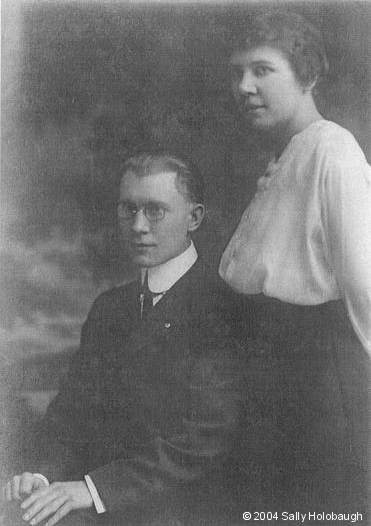 Edwin Charles Bittner & Mildred Amber Tallman (ca. 1919)