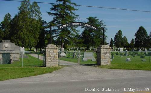 Forest Grove Cemetery, Plain City, Darby Township, Madison County, Ohio