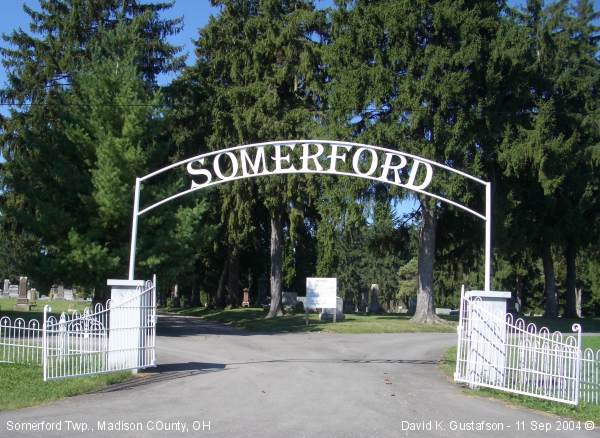 Somerford Cemetery, Somerford Township, Madison County, OH