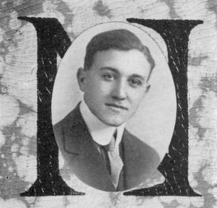 Harold Randolph Sims, North Denver High School, 1916