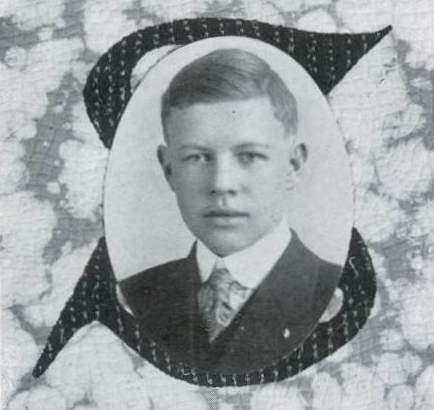 Harry Joseph Weber, North Denver High School, 1916