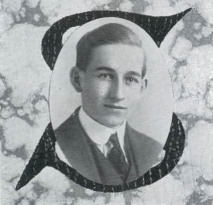 Lawrence Dwight Weesner, North Denver High School, 1916