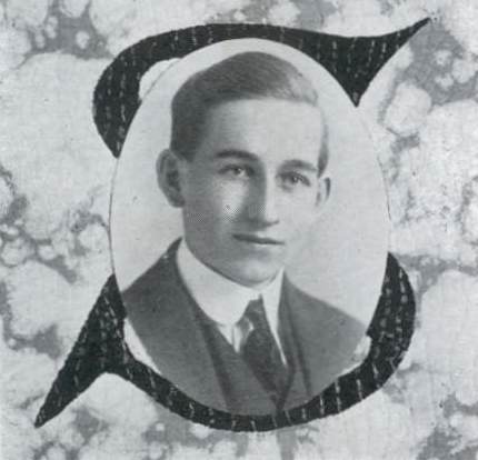 Lawrence Dwight Weesner, North Denver High School, 1916