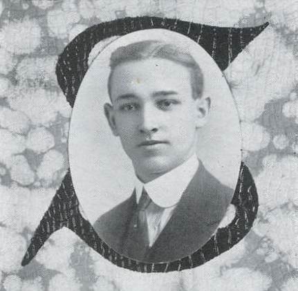 Myron Glen Wheeler, North Denver High School, 1916