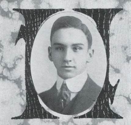Howard Wheeler, North Denver High School, 1916
