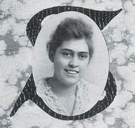 Helen Elizabeth Williams, North Denver High School, 1916