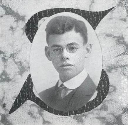 William Edgar Woolard, North Denver High School, 1916