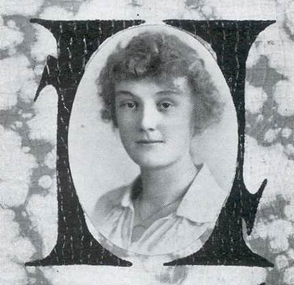 Gussie Frieda Zietz, North Denver High School, 1916