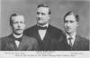 Three Bank Bills. - Bill Warnock, Asst. Cashier; Bill Dickens, Cashier; Bill Rietz, Teller.  Meet us face to face at The Dollar Savings Bank, Bellaire, Ohio.