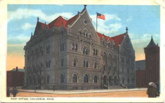 Post Office, Columubus, Ohio (ca. 1922)
