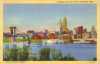 Skyline and Ohio River, Cincinnati, Ohio (from Kentucky)