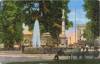 Fountain in Ely Parke, Elyria, Ohio  (1947)