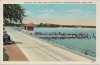 Boulevard along West Shore, Grand Reservoir showing Waste Weir, Celina, Ohio