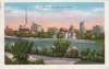 Dayton Skyline from Miami River (1941)
