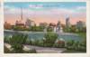 Dayton Skyline from Miami River (1941)