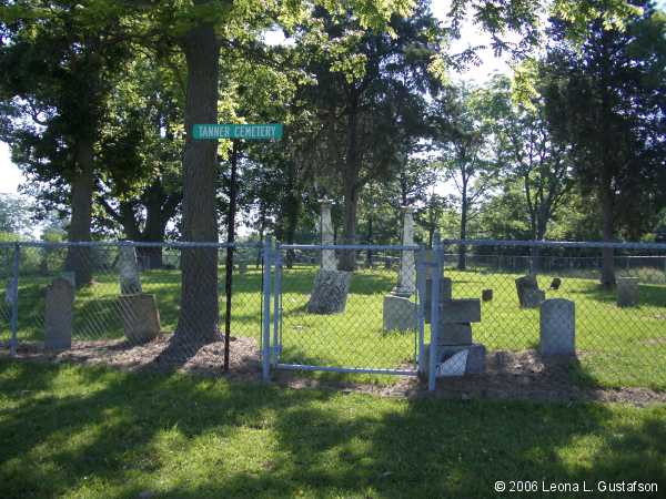 Tanner Cemetery (AKA Alkire-Tanner Cemetery), Darby Twp., Pickaway Counto, OH