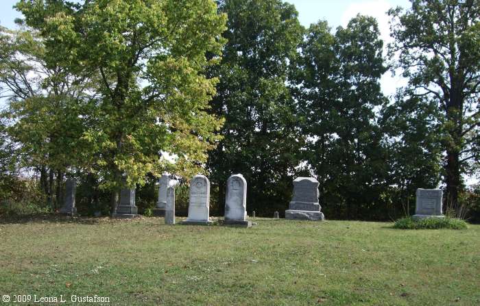 Bouic Cemetery, Millcreek Township, Union County, Ohio