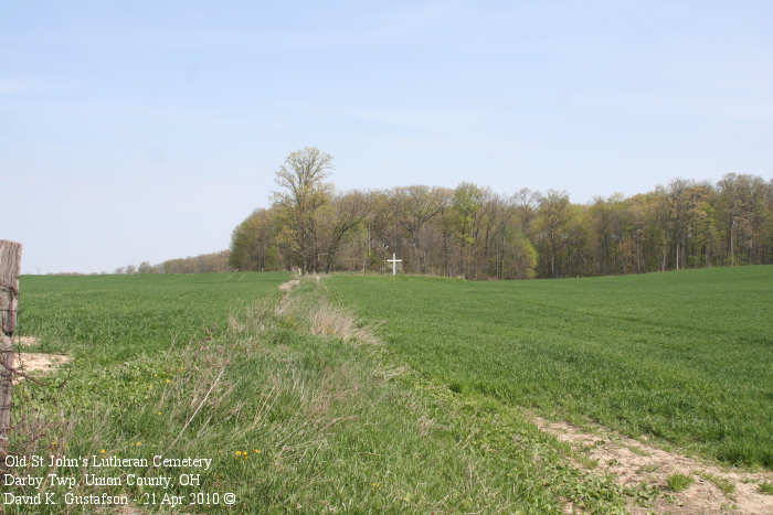 Old St. John's Lutheran Cemetery, Darby Township, Union County, Ohio