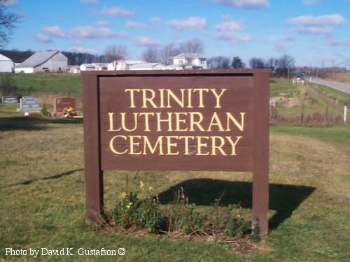 Trinity Lutheran Cemetery, Paris Township, Union County, OH