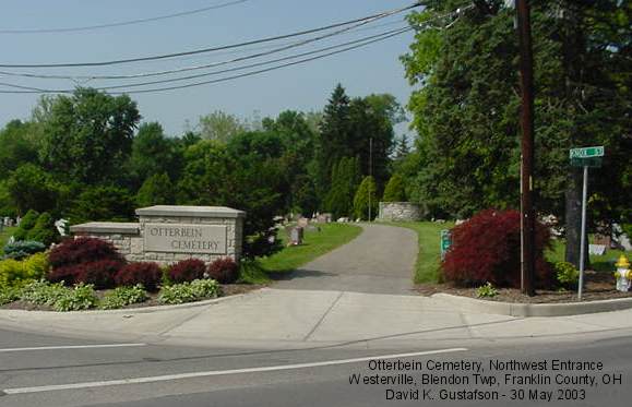 Otterbein Cemetery, Westerville, Franklin County, OH