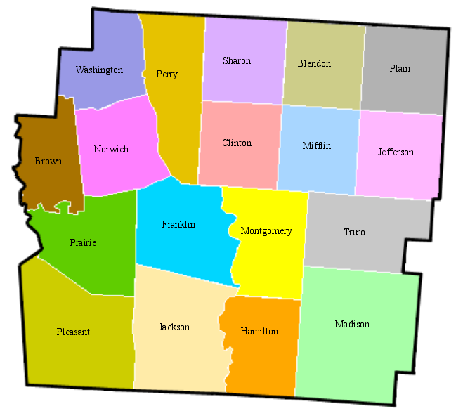 franklin county ohio map Franklin County Ohio History Genealogy Franklin County Ohio franklin county ohio map