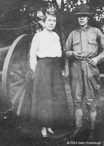 Edwin Charles Bittner & Mildred Amber Tallman (ca. 1919)