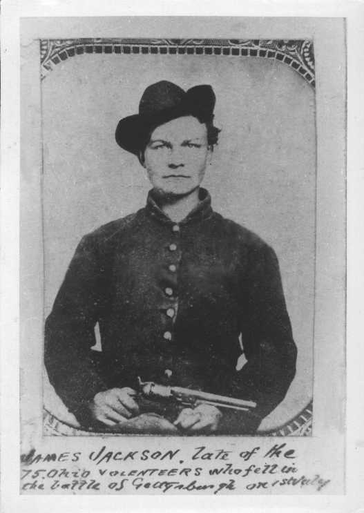 Private James Jackson, Co. A, 75th OVI